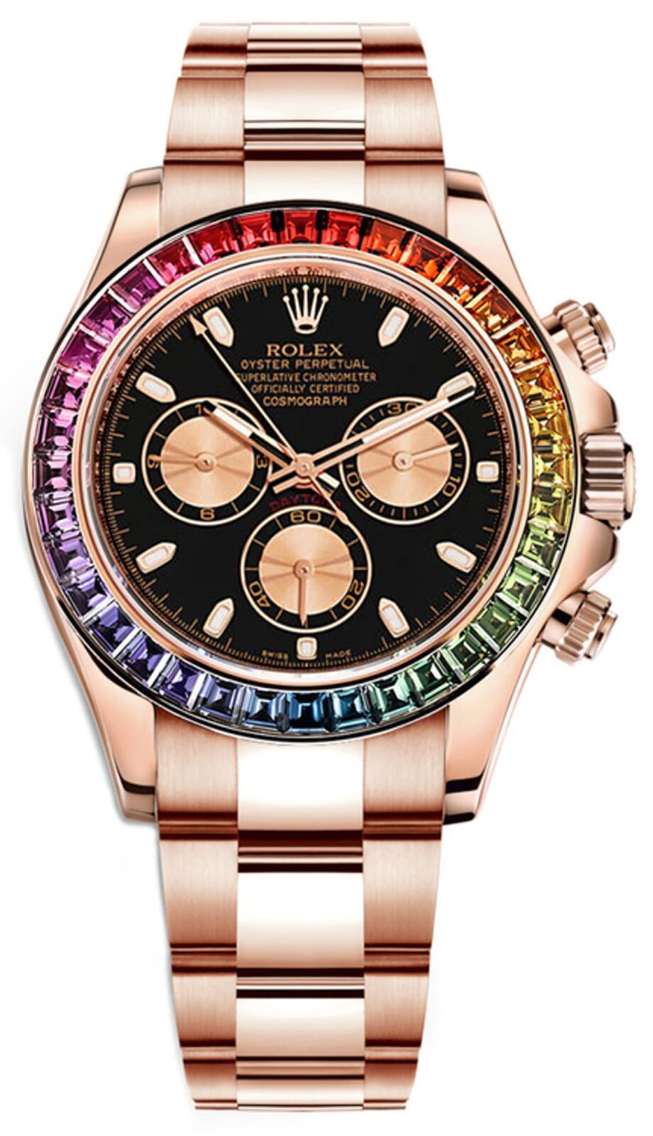 El primer Rolex Rainbow Daytona que sera subastado en Ginebra Grupo Duplex